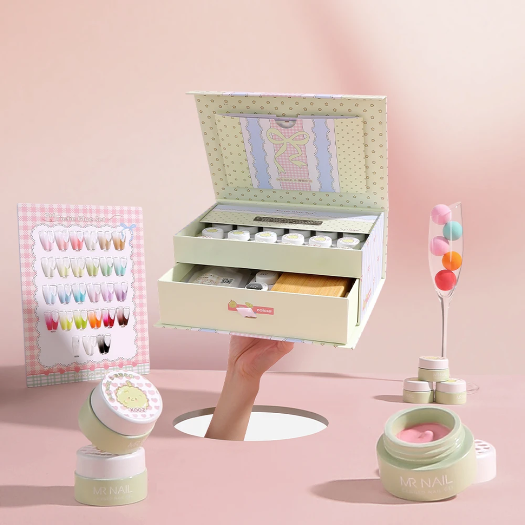 Mr Nail 7+1 Multi-Effect Nail Gels (27 Colors)