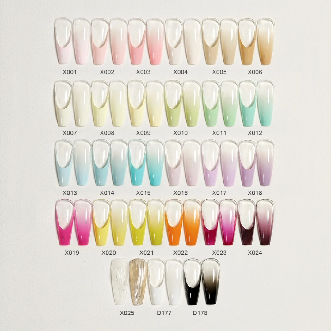 Mr Nail 7+1 Multi-Effect Nail Gels (27 Colors)